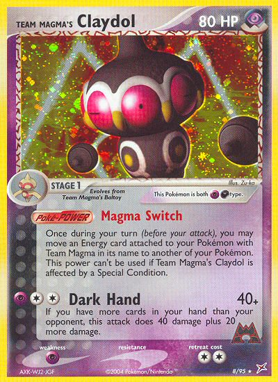 Team Magma's Claydol (8/95) [EX: Team Magma vs Team Aqua] | Mindsight Gaming