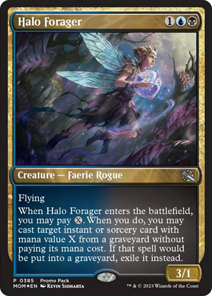 Halo Forager (Promo Pack) [March of the Machine Promos] | Mindsight Gaming