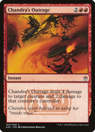 Chandra's Outrage [Masters 25] | Mindsight Gaming