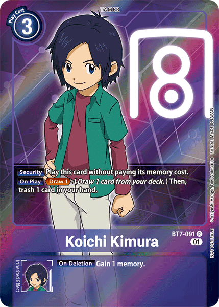Koichi Kimura [BT7-091] (Alternative Art - Box Topper) [Next Adventure] | Mindsight Gaming