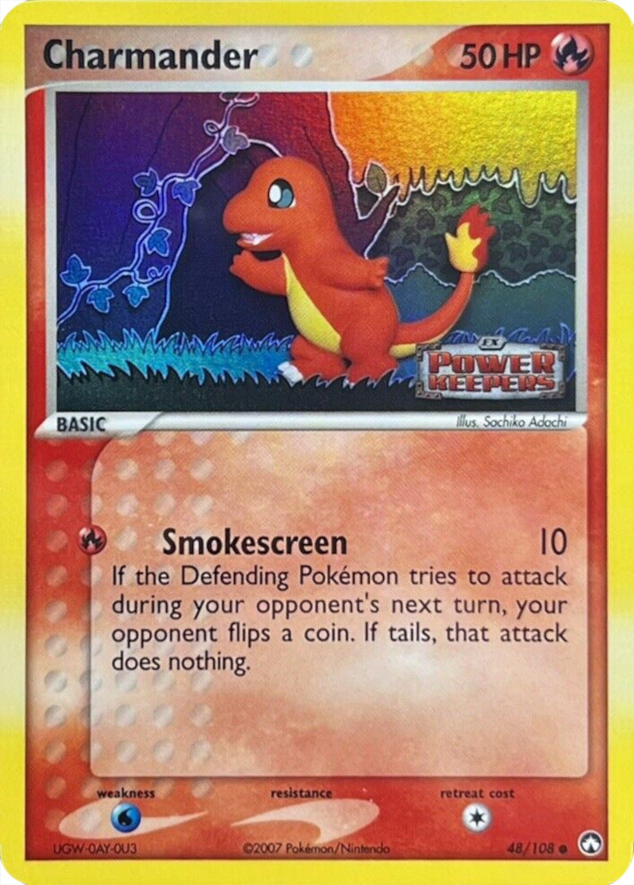 Charmander (48/108) (Stamped) [EX: Power Keepers] | Mindsight Gaming