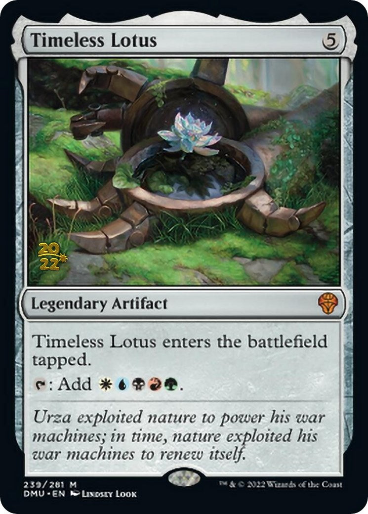 Timeless Lotus [Dominaria United Prerelease Promos] | Mindsight Gaming