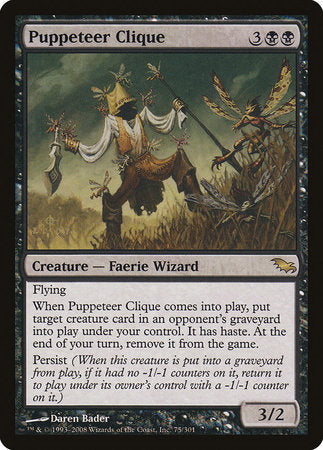 Puppeteer Clique [Shadowmoor] | Mindsight Gaming