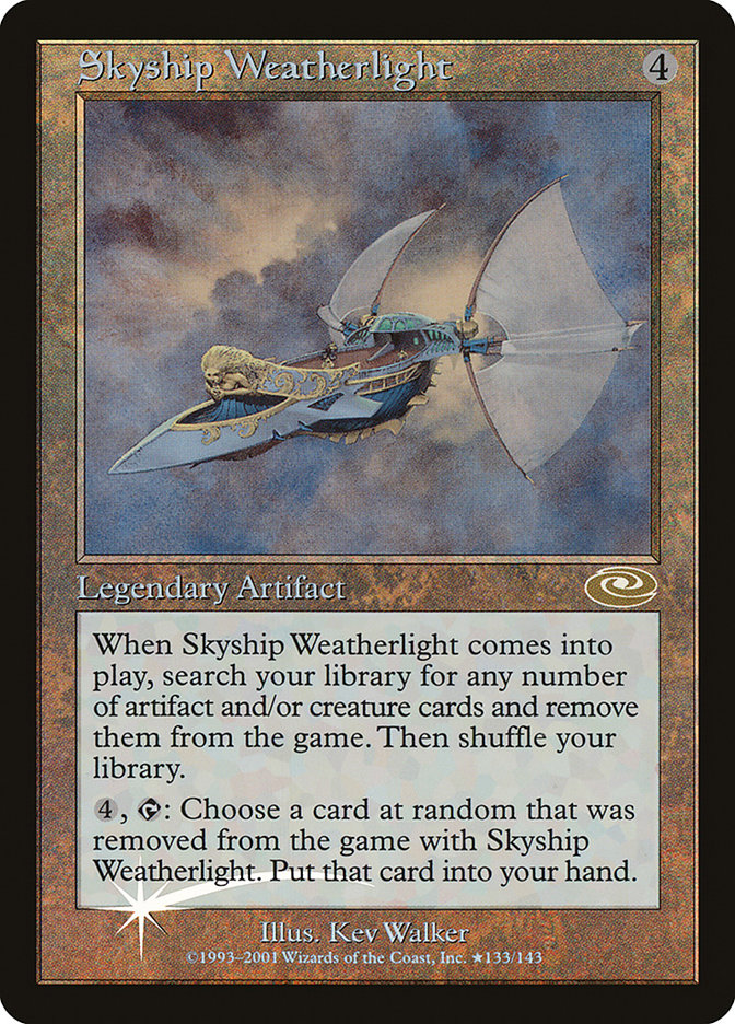 Skyship Weatherlight (Kev Walker) [Planeshift] | Mindsight Gaming