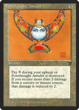 Forethought Amulet [Legends] | Mindsight Gaming