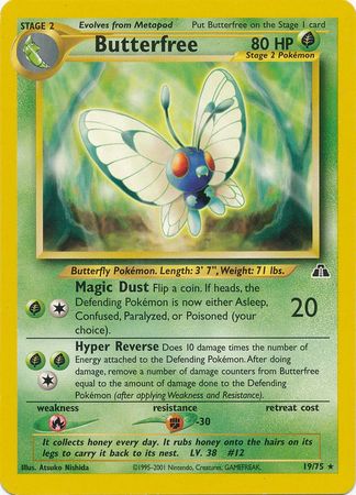 Butterfree (19/75) [Neo Discovery Unlimited] | Mindsight Gaming