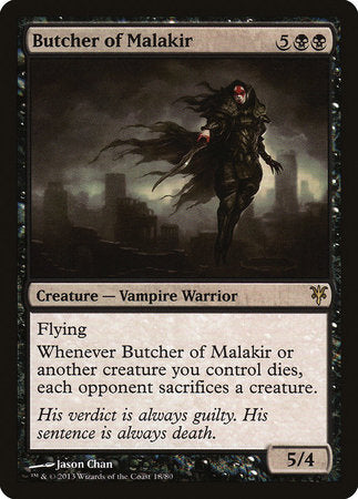 Butcher of Malakir [Duel Decks: Sorin vs. Tibalt] | Mindsight Gaming