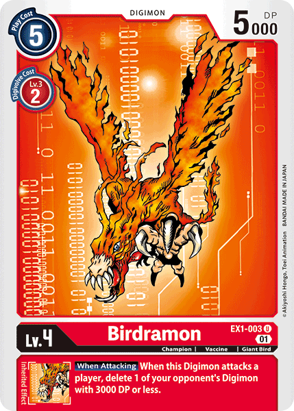 Birdramon [EX1-003] [Classic Collection] | Mindsight Gaming