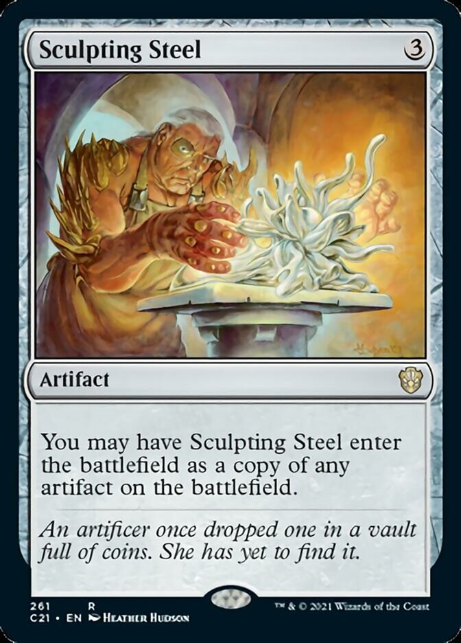 Sculpting Steel [Commander 2021] | Mindsight Gaming