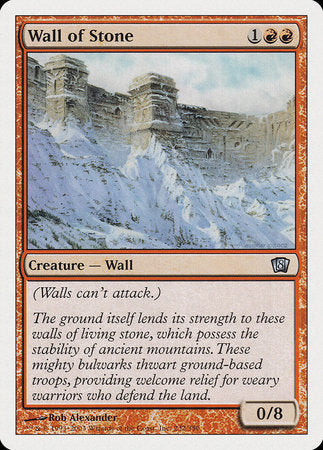 Wall of Stone [Eighth Edition] | Mindsight Gaming
