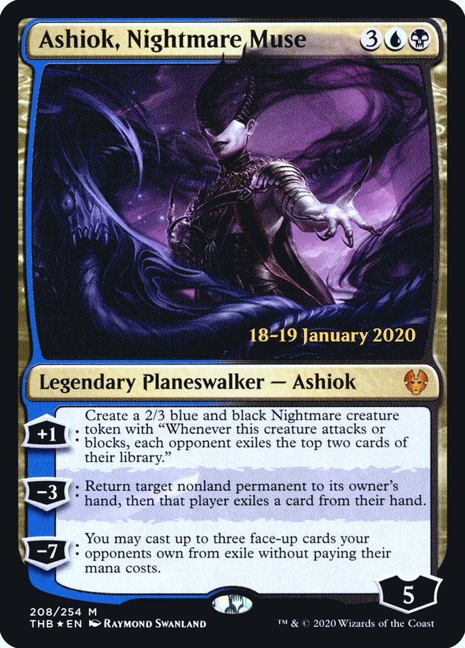 Ashiok, Nightmare Muse [Theros Beyond Death Prerelease Promos] | Mindsight Gaming