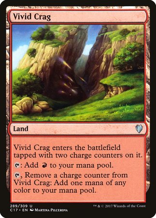 Vivid Crag [Commander 2017] | Mindsight Gaming
