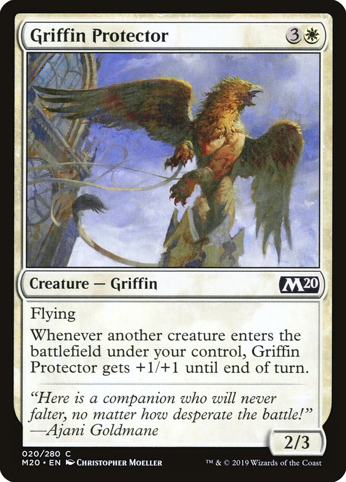 Griffin Protector [Core Set 2020] | Mindsight Gaming