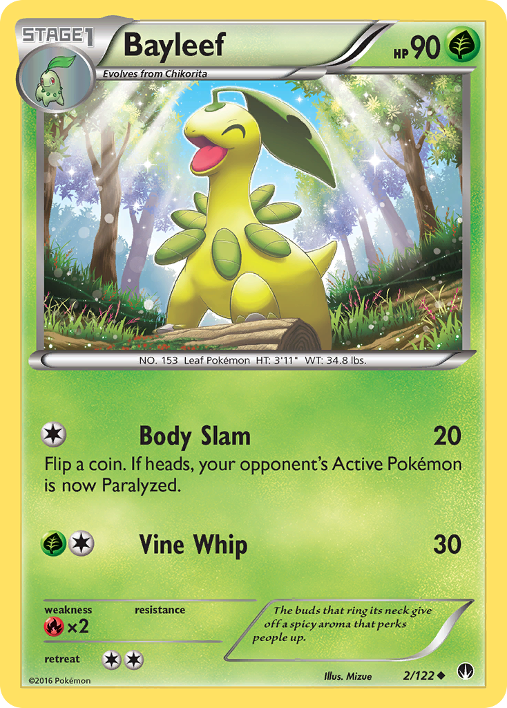 Bayleef (2/122) [XY: BREAKpoint] | Mindsight Gaming