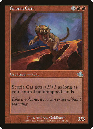 Scoria Cat [Prophecy] | Mindsight Gaming