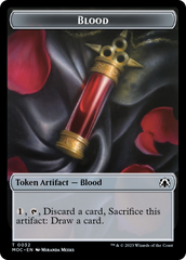 Blood // Shapeshifter Double-Sided Token [March of the Machine Commander Tokens] | Mindsight Gaming