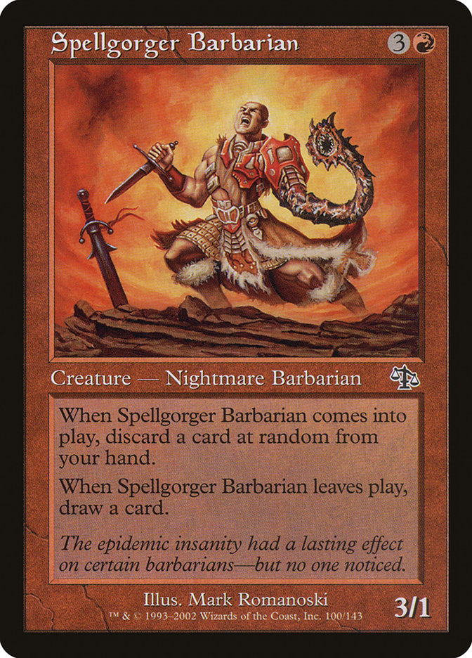 Spellgorger Barbarian [Judgment] | Mindsight Gaming