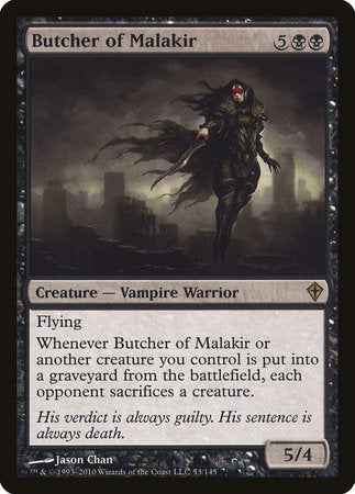 Butcher of Malakir [Worldwake] | Mindsight Gaming