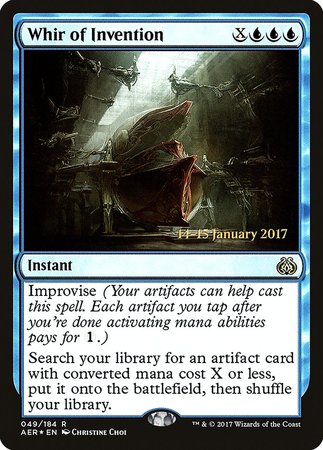Whir of Invention [Aether Revolt Promos] | Mindsight Gaming