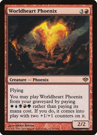 Worldheart Phoenix [Conflux] | Mindsight Gaming