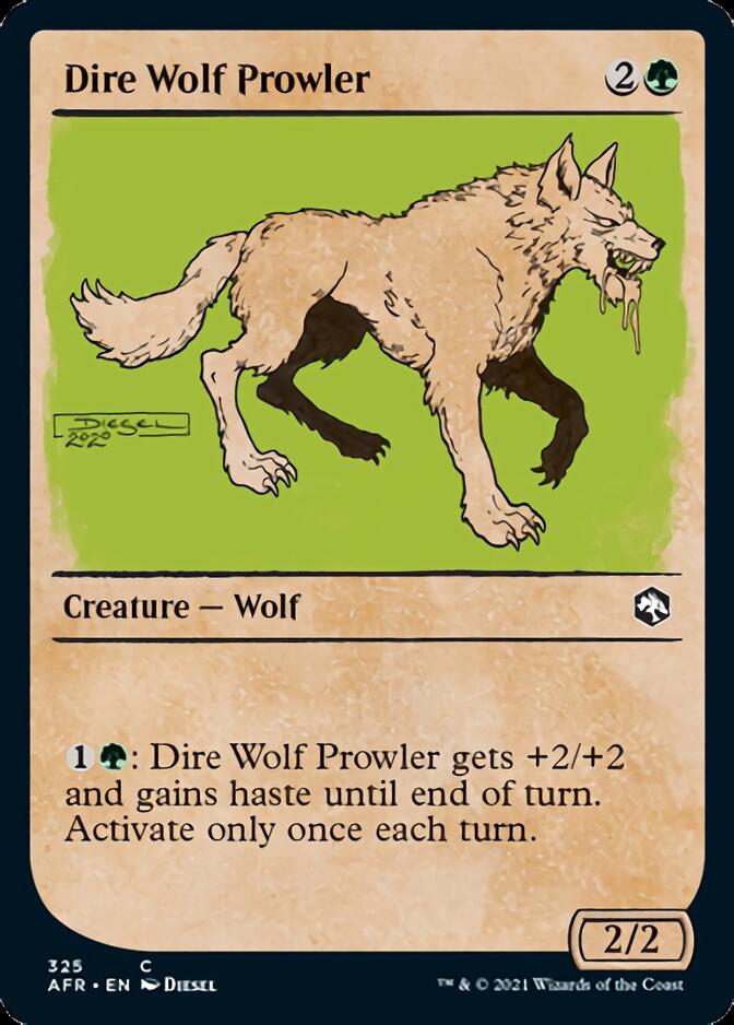 Dire Wolf Prowler (Showcase) [Dungeons & Dragons: Adventures in the Forgotten Realms] | Mindsight Gaming