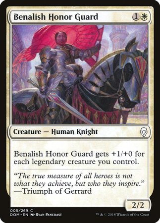 Benalish Honor Guard [Dominaria] | Mindsight Gaming