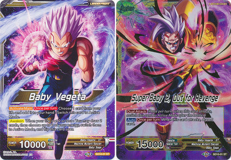 Baby Vegeta // Super Baby 2, Out for Revenge (Starter Deck Exclusive) (SD10-01) [Malicious Machinations] | Mindsight Gaming