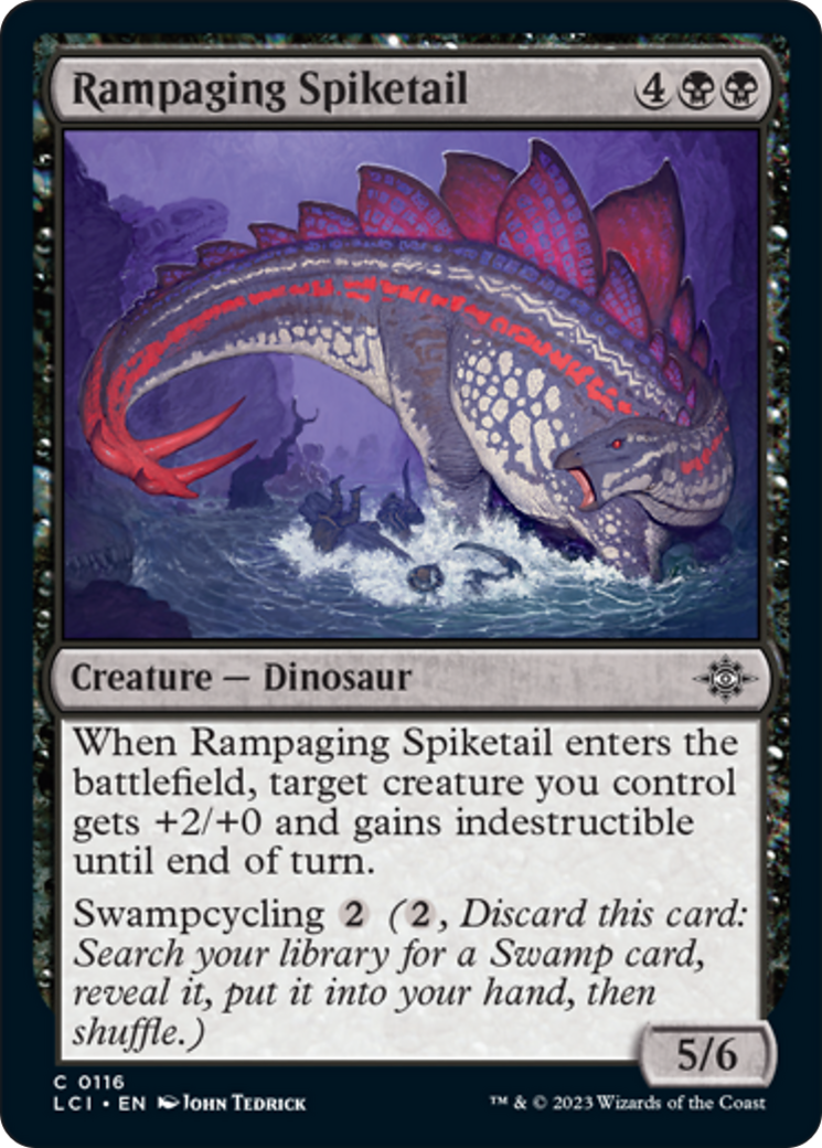 Rampaging Spiketail [The Lost Caverns of Ixalan] | Mindsight Gaming