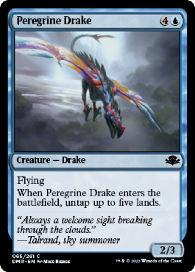 Peregrine Drake [Dominaria Remastered] | Mindsight Gaming