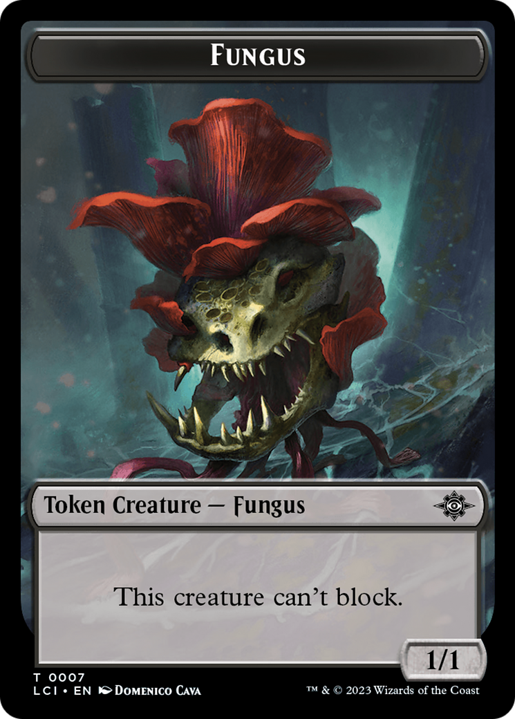 Map // Fungus Double-Sided Token [The Lost Caverns of Ixalan Tokens] | Mindsight Gaming