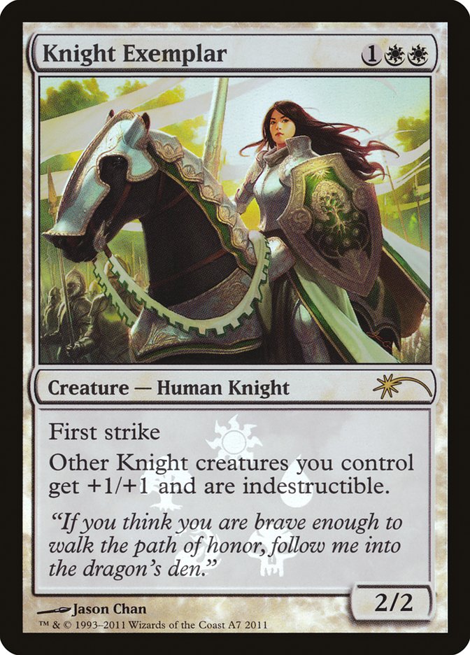 Knight Exemplar [Resale Promos] | Mindsight Gaming