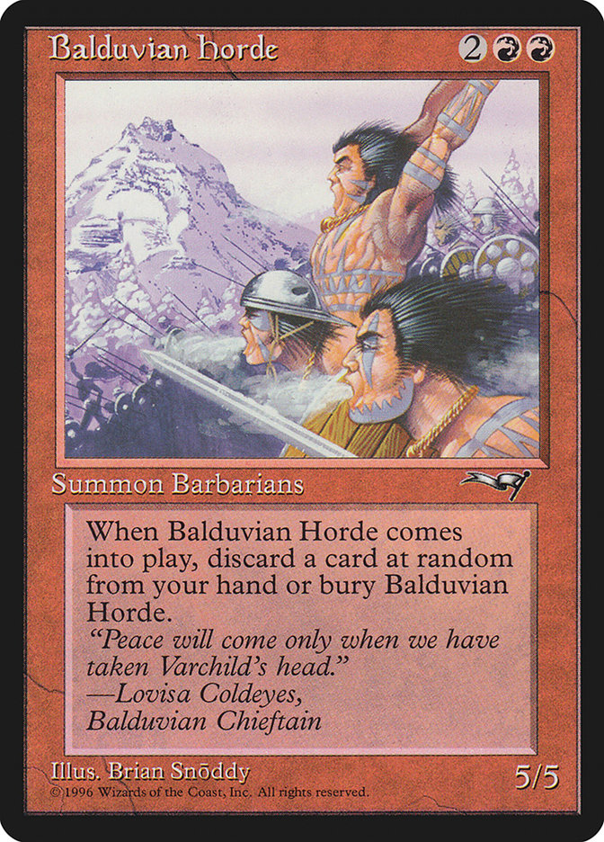 Balduvian Horde [Alliances] | Mindsight Gaming