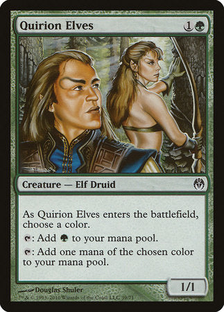 Quirion Elves [Duel Decks: Phyrexia vs. the Coalition] | Mindsight Gaming