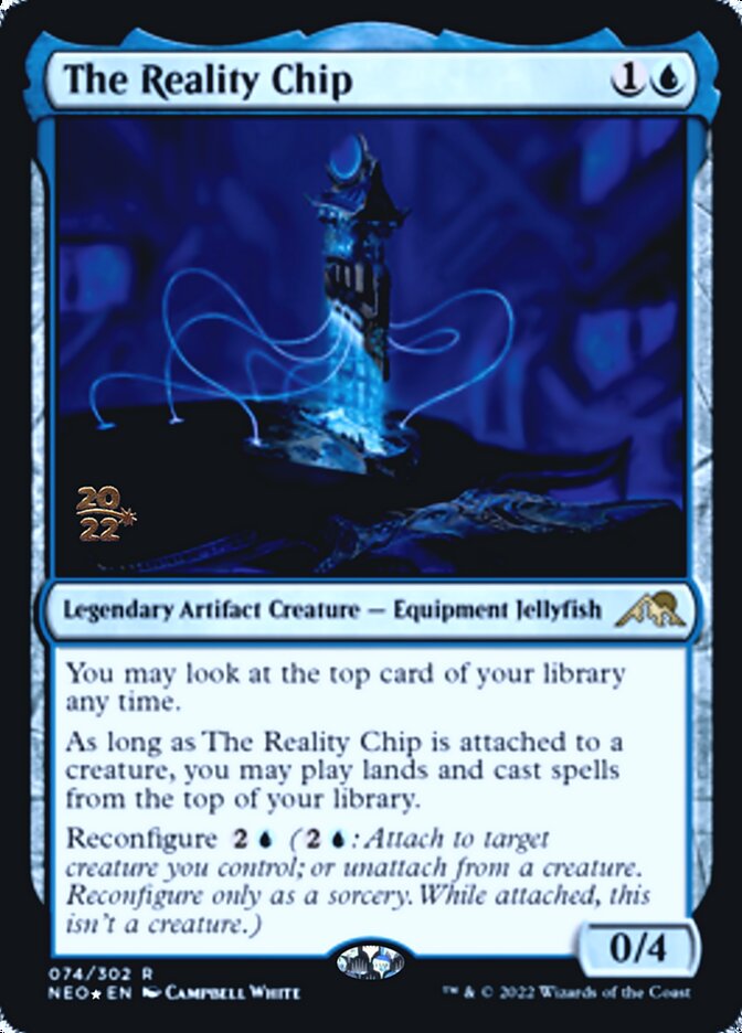 The Reality Chip [Kamigawa: Neon Dynasty Prerelease Promos] | Mindsight Gaming