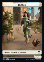 Eldrazi Spawn // Human Double-sided Token [Streets of New Capenna Commander Tokens] | Mindsight Gaming