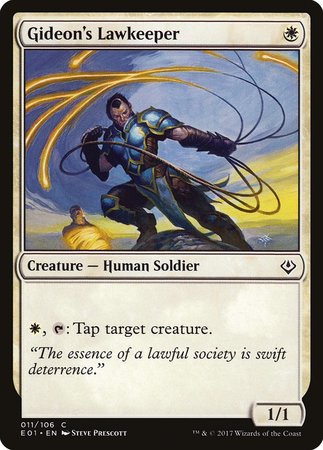 Gideon's Lawkeeper [Archenemy: Nicol Bolas] | Mindsight Gaming