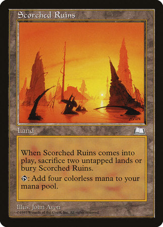 Scorched Ruins [Weatherlight] | Mindsight Gaming