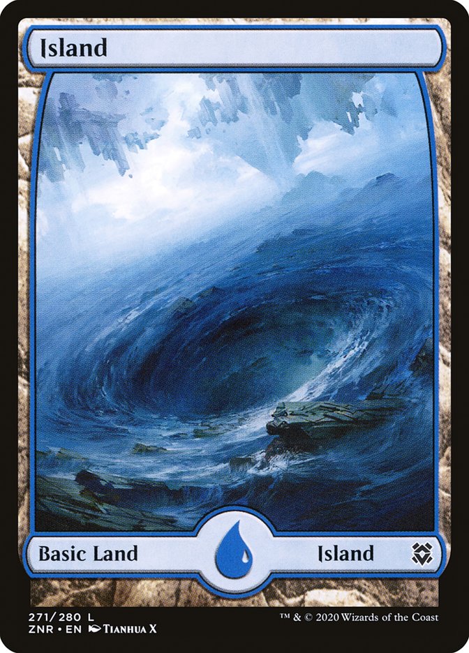 Island (271) [Zendikar Rising] | Mindsight Gaming