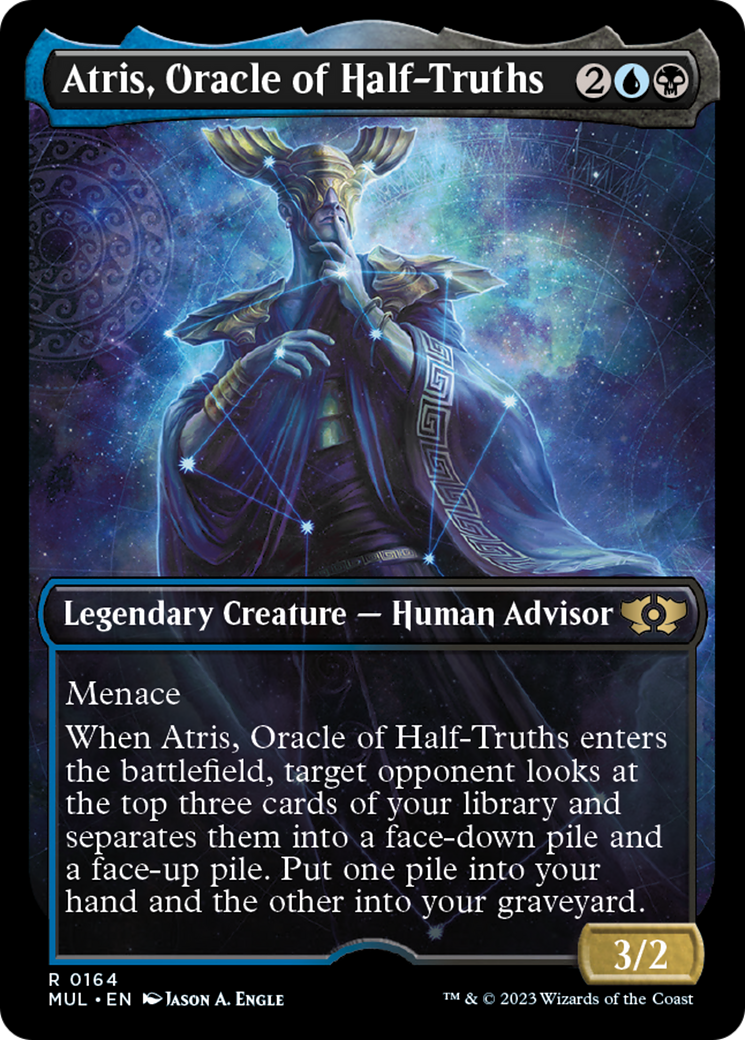 Atris, Oracle of Half-Truths (Halo Foil) [Multiverse Legends] | Mindsight Gaming