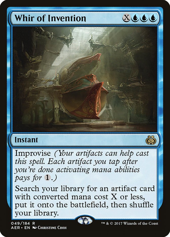 Whir of Invention [Aether Revolt] | Mindsight Gaming