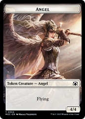 Eldrazi // Angel (4) Double-Sided Token [March of the Machine Commander Tokens] | Mindsight Gaming