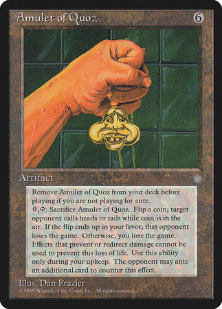 Amulet of Quoz [Ice Age] | Mindsight Gaming