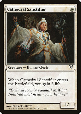 Cathedral Sanctifier [Avacyn Restored] | Mindsight Gaming