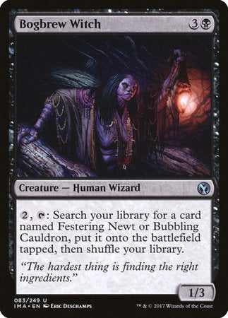Bogbrew Witch [Iconic Masters] | Mindsight Gaming