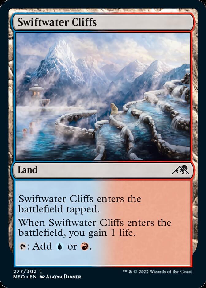 Swiftwater Cliffs [Kamigawa: Neon Dynasty] | Mindsight Gaming