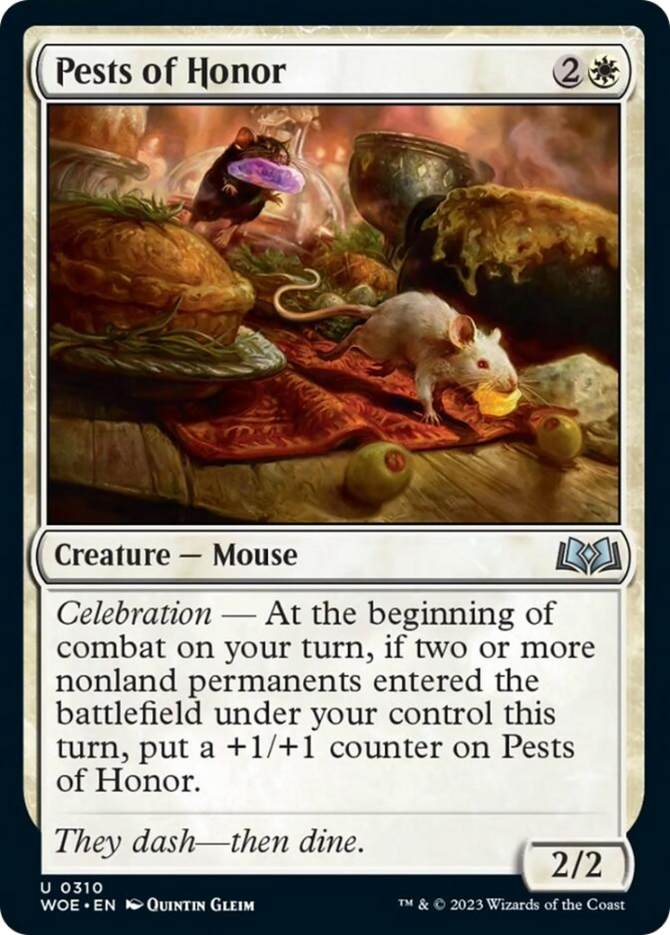 Pests of Honor [Wilds of Eldraine] | Mindsight Gaming