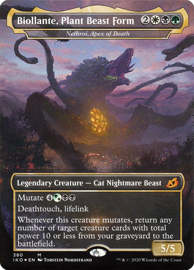 Nethroi, Apex of Death - Biollante, Plant Beast Form (Godzilla Series) [Ikoria: Lair of Behemoths] | Mindsight Gaming