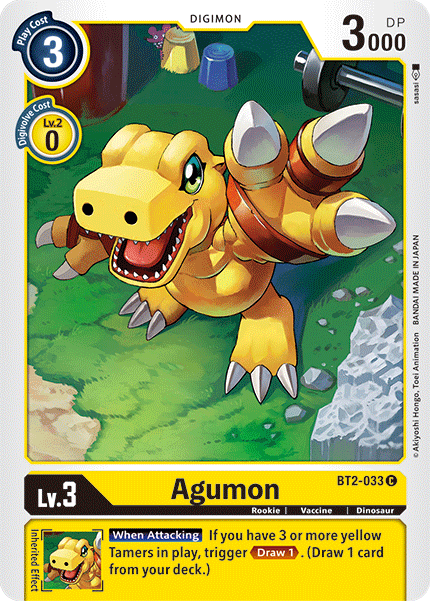Agumon [BT2-033] [Release Special Booster Ver.1.5] | Mindsight Gaming