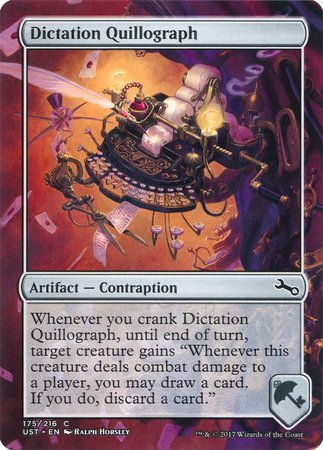 Dictation Quillograph [Unstable] | Mindsight Gaming