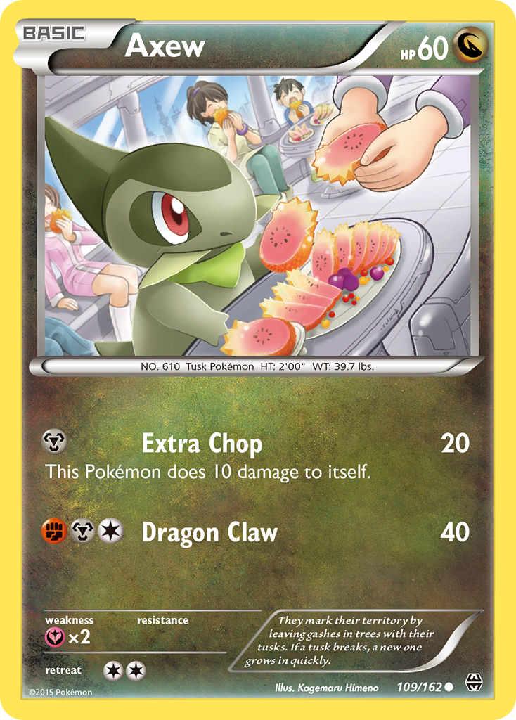 Axew (109/162) [XY: BREAKthrough] | Mindsight Gaming